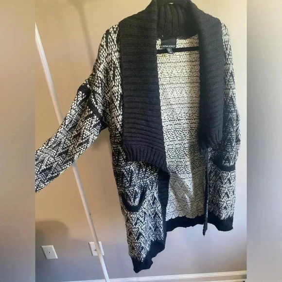 Cynthia Rowley acrylic/wool/alpaca knit cardigan sweater - Picture 3 of 10